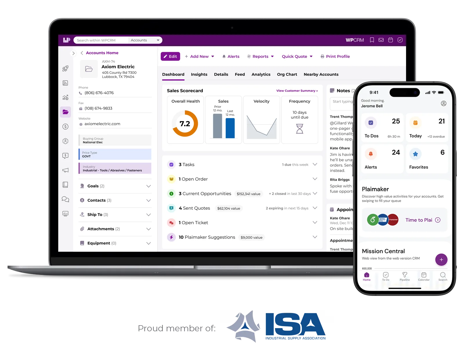 CRM for Industrial Supply and Machinery Distribution businesses